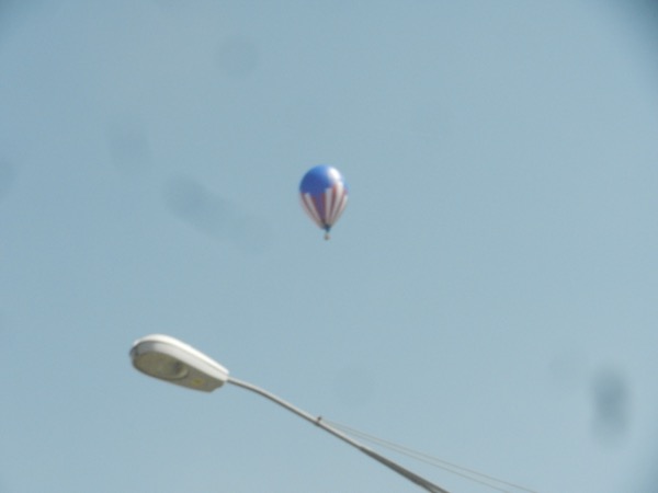 Eclipse Trip 2017: Balloons at 99%